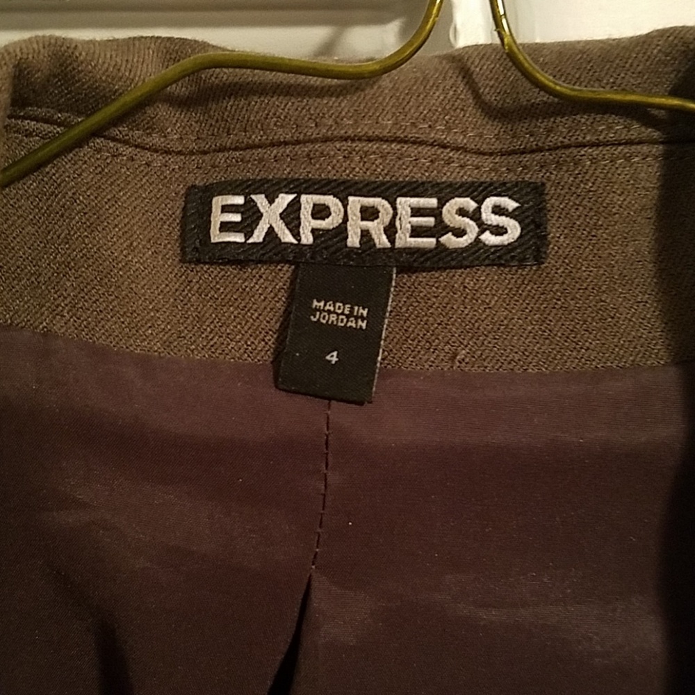 One Button Express Suit Jacket - Picture 2 of 5